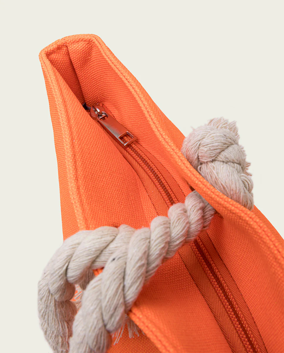 BOLSO LONA NARANJA CAMP DE MAR - Image 4