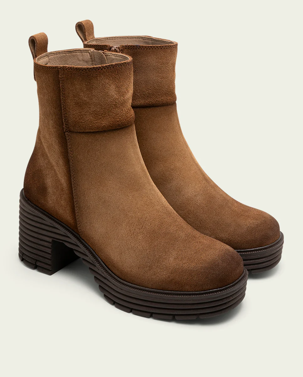 BOTAS DE SERRAJE CON CREMALLERA CUERO MICHELLE - Image 2