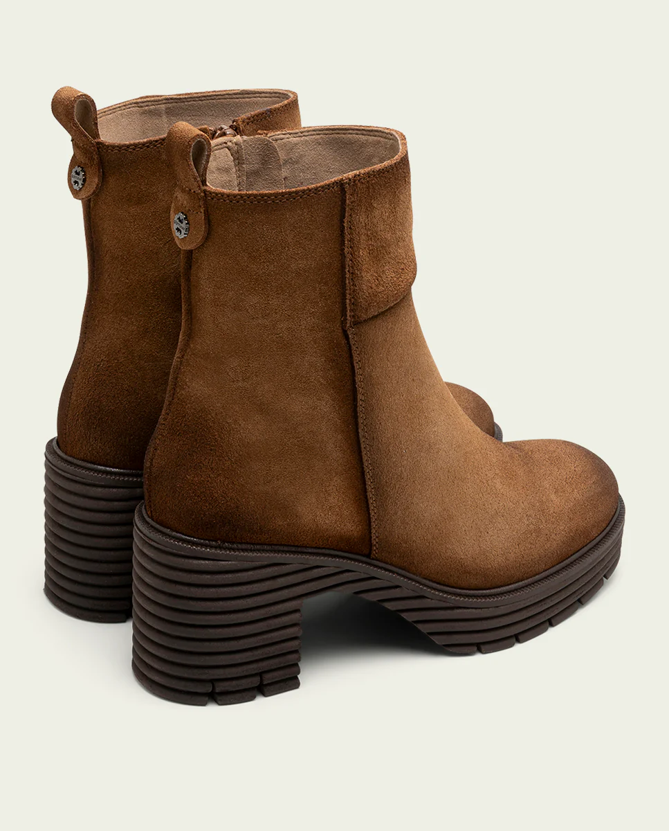 BOTAS DE SERRAJE CON CREMALLERA CUERO MICHELLE - Image 3